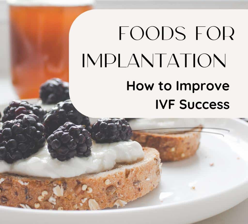 Foods for Implantation. how to improve IVF success