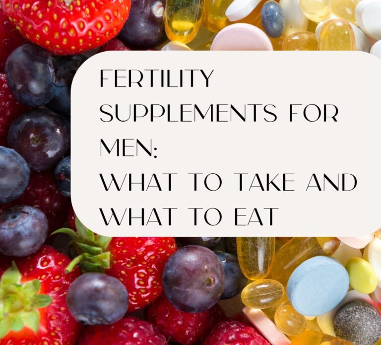 Fertility Supplements for Men