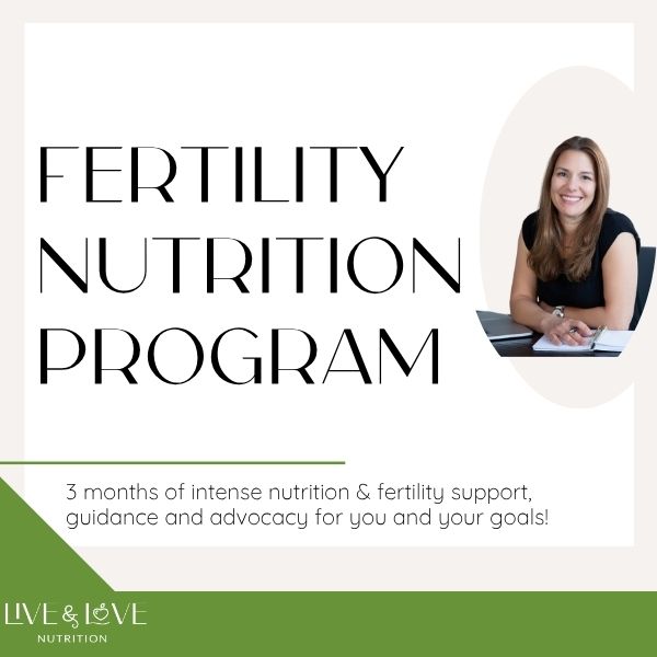 fertility nutrition program