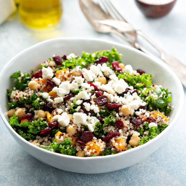 Cranberry Chickpea Bowl