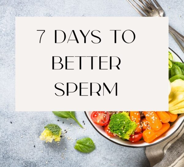 7 days to better sperm