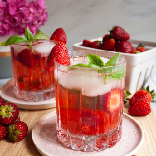 Strawberry Basil Refresher
